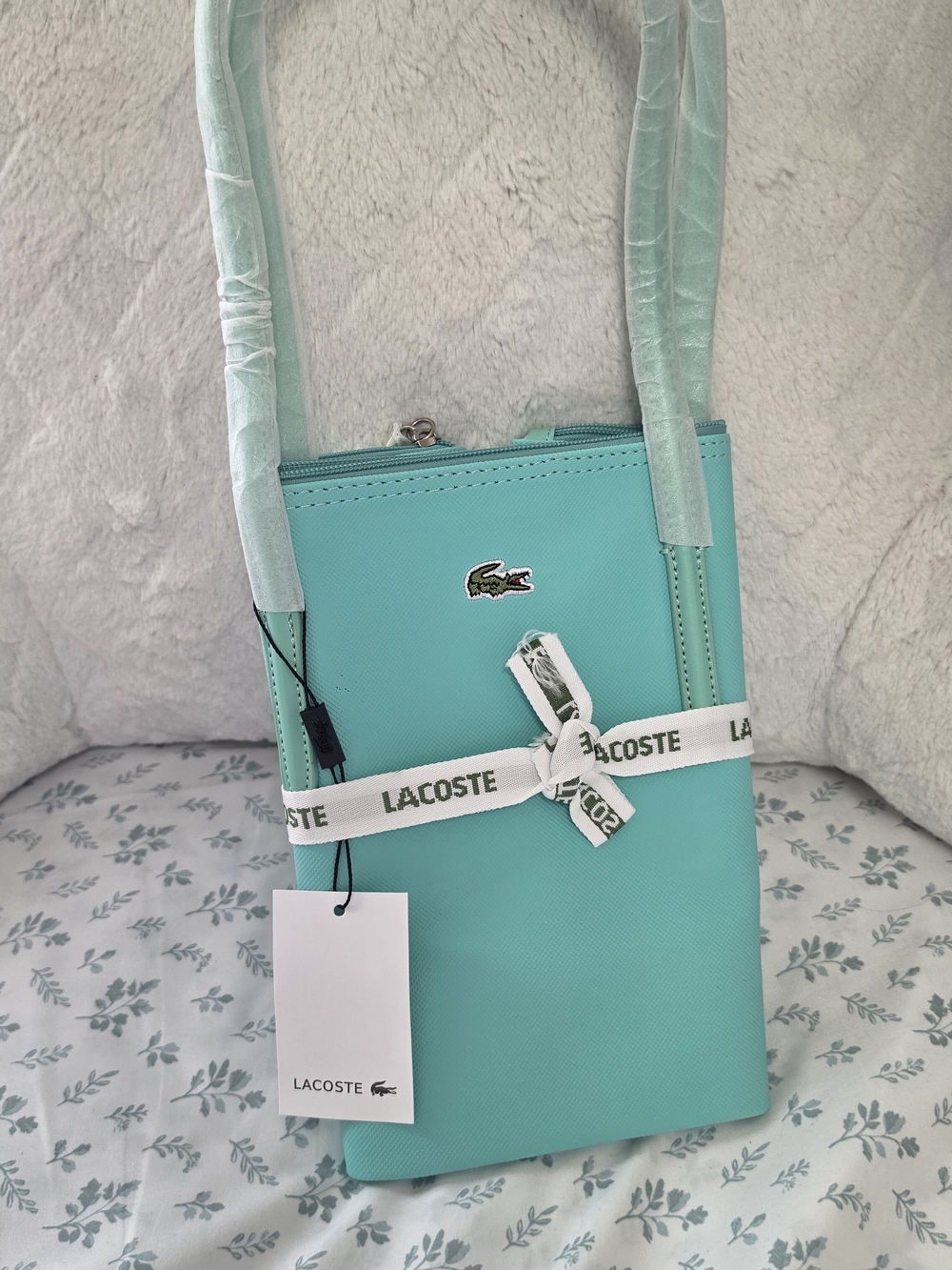 Lacoste Mint Green Crossbody Bag